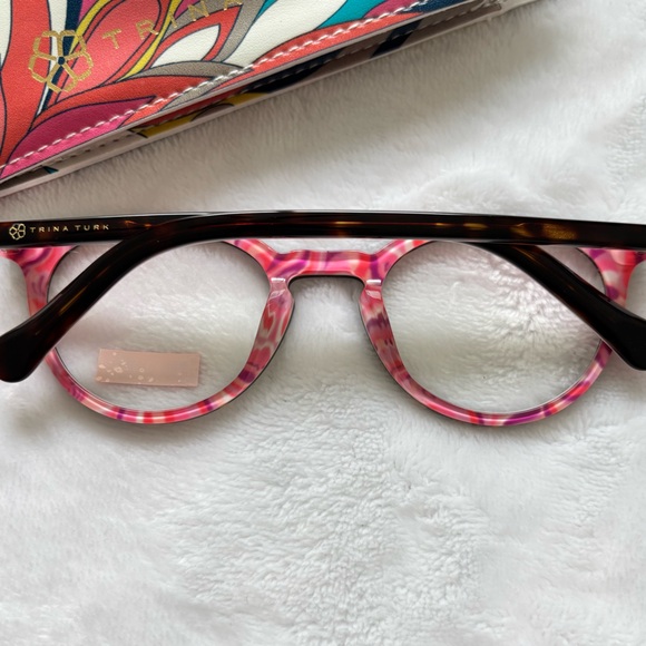 TRINA TURK Coronado +1.50 Readers with Retro Storage Case--NWT - Picture 8 of 14